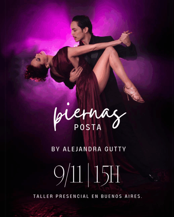 Piernas POSTA  9/11 —Taller presencial by Alejandra Gutty | x1
